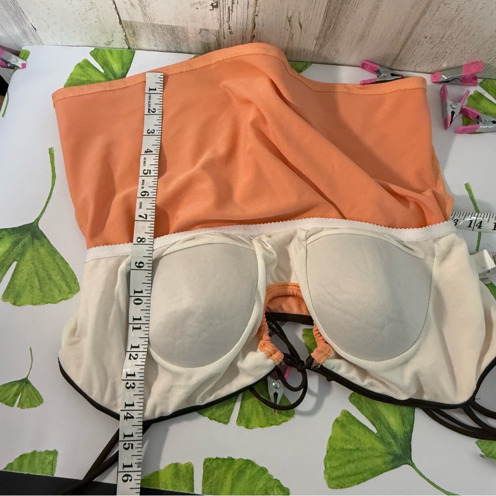 Merona Peach Double Strap Bikini Top - Picture 9 of 10